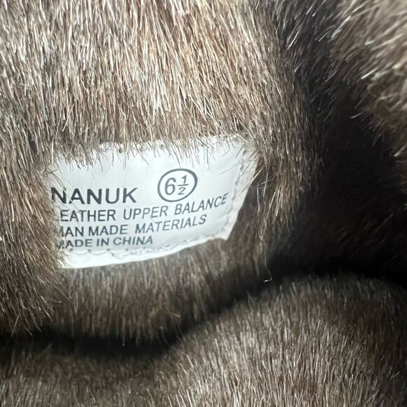 REPORT Leather Upper Faux Fur lined Boho Style Embroidery Boots Women's size 6.5 - Picture 9 of 9